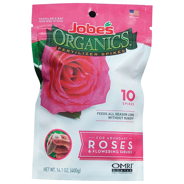 Jobe's® Rose Fertilizer Spikes 9-12-9 1 Jobe's® Rose Fertilizer Spikes 9-12-9