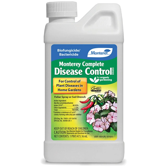 Monterey® Organic Complete Disease Control 16 Oz. Concentrate 1 Monterey® Organic Complete Disease Control 16 Oz. Concentrate